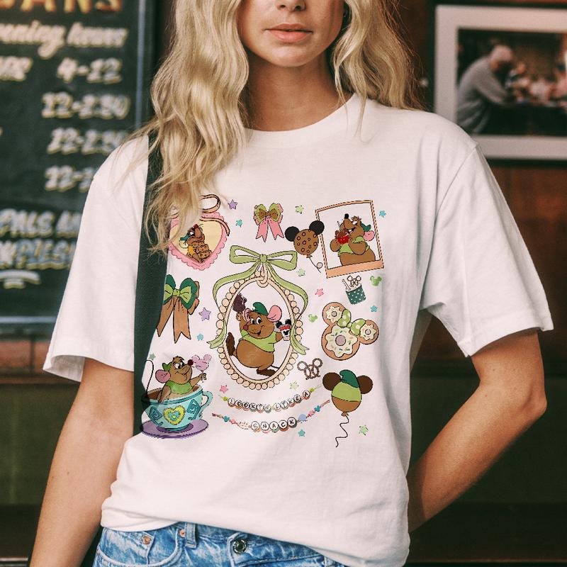 Coquette Bows Looking Like Snack Gus Gus Cinder Gus Gus Trip Girly Gus Gus Streetwear T-Shirts