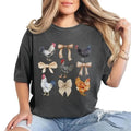 Coquette Chicken Chicken Lady Everyday Casual Comfy Womenswear Cute Top Shirt Hot Trend 2025 T-Shirts