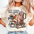 Coquette Football Mama Game Day Fall Football Mom T-Shirts
