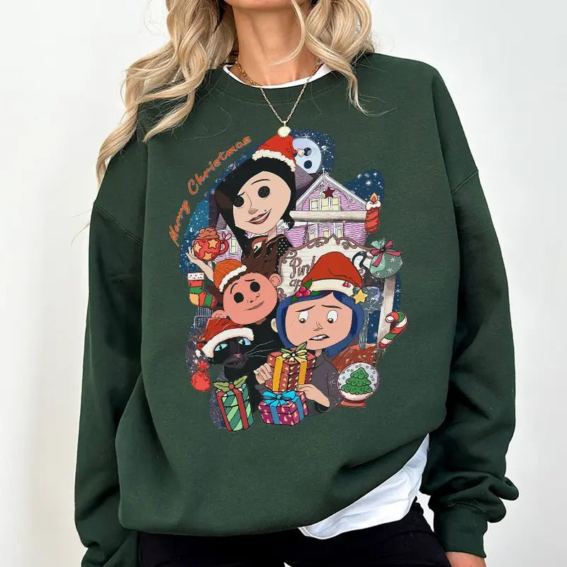 Coraline Chritsmas Movie Coraline Doll T-Shirts