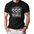 [Cotton Jesus Cross ] Pure Cotton Comfort Fit Jesus Cross Letters Made USA T-Shirts