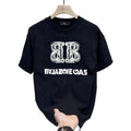 Cotton Short Sleeved Summer Loose All Match Couple'S Tops T-Shirts