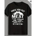 Cotton Creative Top Casual Short Sleeve Crew Neck Summer Outdoor Made USA T-Shirts