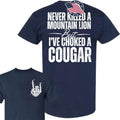 Cougar 2 Sided Shirt Gildan Soft Bigthree Black White Top Womenswear T-Shirts