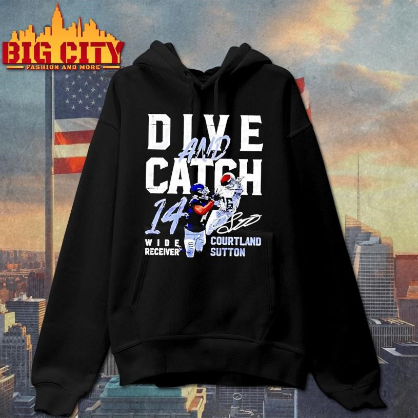 Courtland Sutton Dive And Catch Shirt