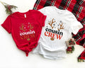 Cousin Crew Shirt Matching Cousin 2023 Xmas Family Gathering Cousin Squad Group Shirts Cousin T-Shirts