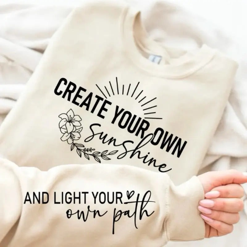 Create Your Own Sunshine Fleece T-Shirts
