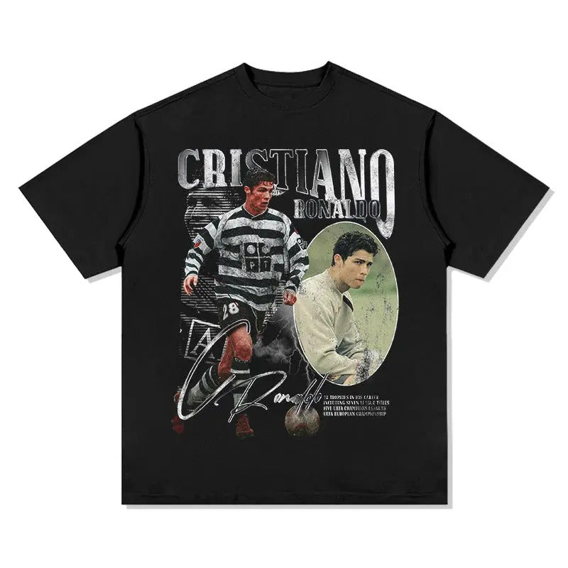 Cristiano Ronaldo Vintage Bootleg T-Shirts