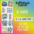 Cruise DTF Transfer Gang Sheet 22 X 60 T-Shirts