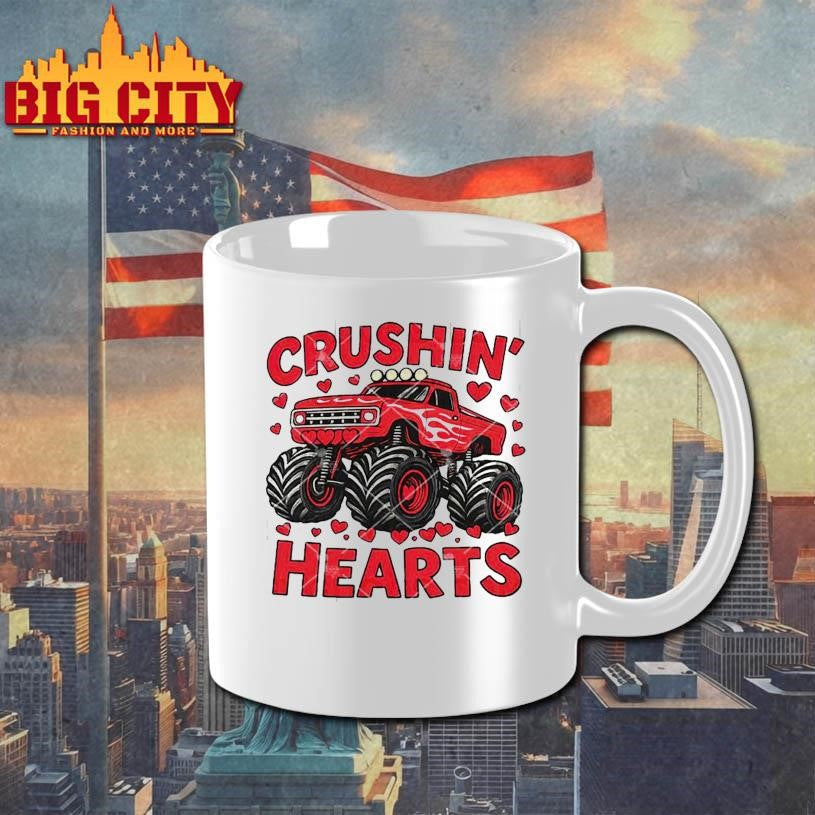 Crushin’ Hearts Boy Valentine’s Day Shirt