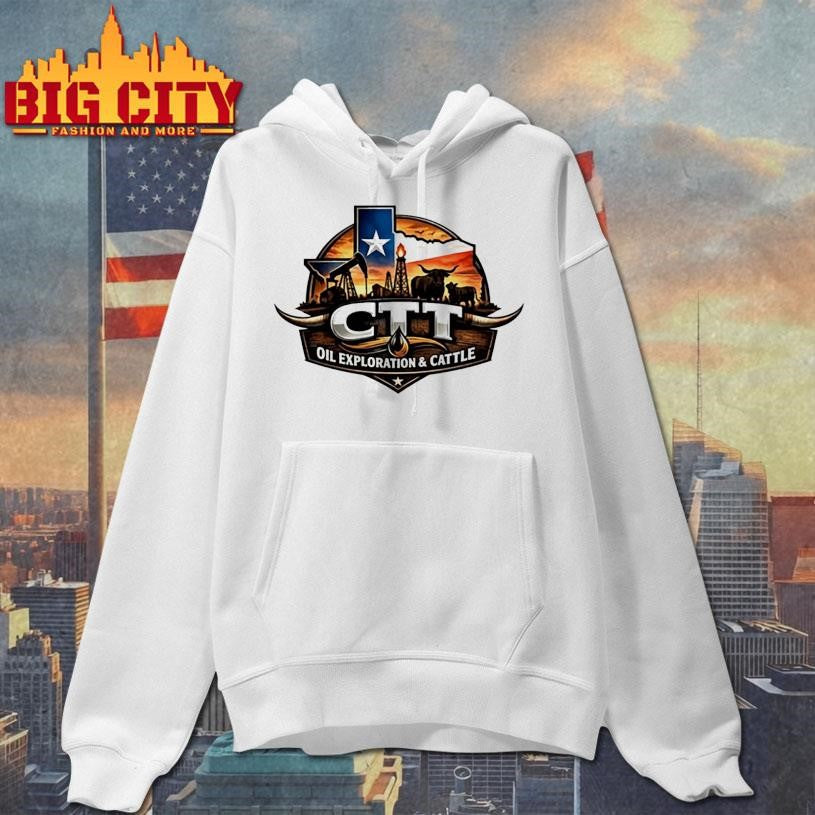 Ctt Oil Exploration And Cattle Graphic Shirt
