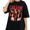 Custom Photo Shirt Custom Your Own Bootleg Retro Custom Bootleg Rap Custom Bootleg Custom Your Photo Insert Your Vintage 90s T-Shirts