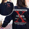 Custom Year Generation X Skull New Version Fafo Raised Hose Water Neglect 100% Cotton Two Sided Shirt T-Shirts