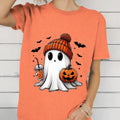 Cute Halloween Ghost. Casual Everyday Relaxed Halloween T-Shirts