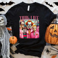 Cute Horror Shirt Hallowen Shirt Cute Fall Shirt Spooky Seasonstyle{N002}2 T-Shirts