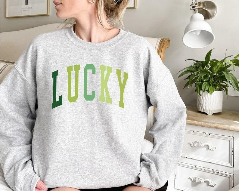 Cute Lucky Funny St Patrick'S Day Irish Shirt St Patricks Day Shirt Womenswear T-Shirts
