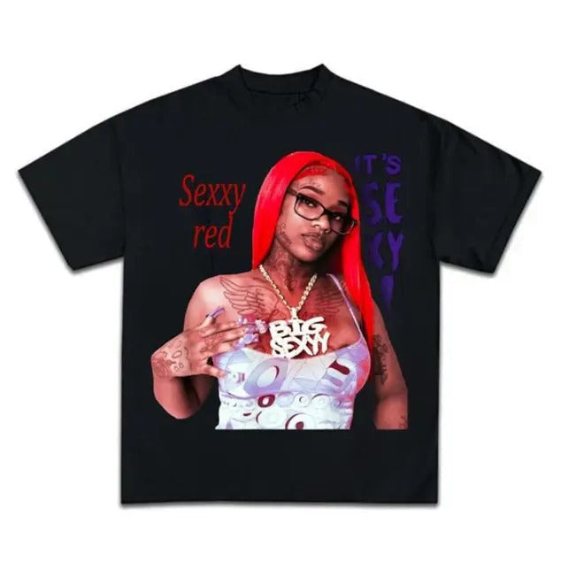 Cute Sexxy Red Shirt Classic Cotton T-Shirts