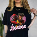 Cute Superhe.Ro Duo Besties Forever Vintage 90s Shirt Comic Book Inspired Vintage Movies Short Sleeve Shirt T-Shirts