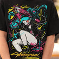 Cyberpunk Edgerunners Shirt Edge Runners DAVID & LUCY Neon Shirt Cyberpunk Edgerunners Rebecca Cyberpunk Shirt Cyberpunk Edgerunners T-Shirts
