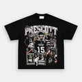 DAK PRESCOTT Vintage Baseball PGA Masters Open Golf Casual Classic Cotton Fabric Menswear Top Medium T-Shirts