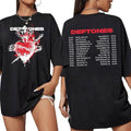 DEFTONES 2025 Tour Shirt VTG White Pony Band Deftones Deftones Tour Shirt Deftones Concert Shirt Retro Deftones Shirt S T-Shirts