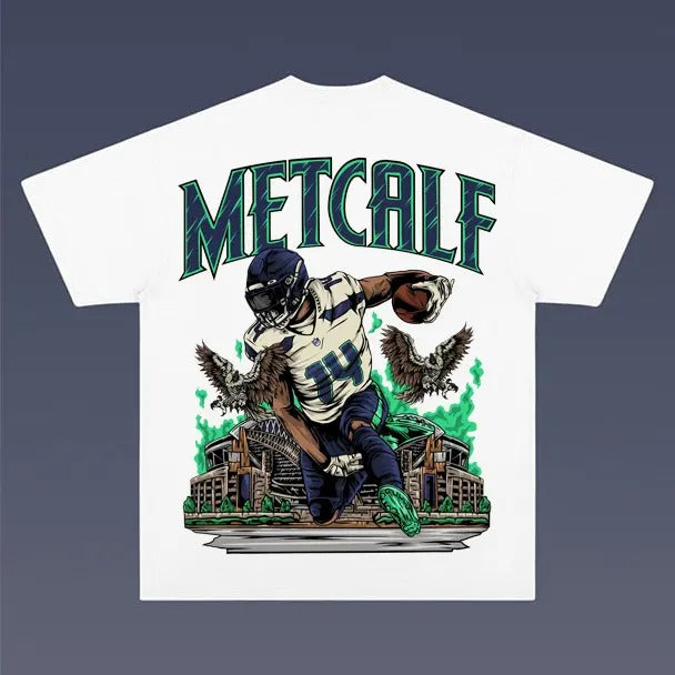 DK Metcalf Backside Soft Comfortable Shirt Menswear T-Shirts