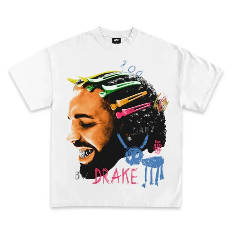 DRAKE ALL DOGS WHITE T-Shirts