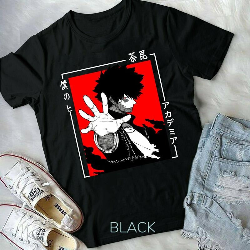 Dabi S 4XL My Hero Academia Anime Boku No Hero Academia Shirt Anime T-Shirts