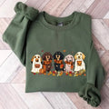 Dachshund Fall Dogs Dachshund Dog Mom Fall Dog Autumn Dog Dog Lovers Fall Dogs T-Shirts