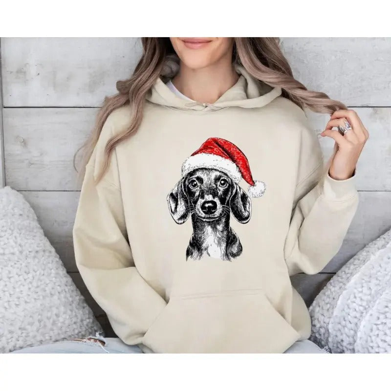 Dachshund Santa Shirt Dog Dog Lover Pet T-Shirts