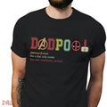 Dad Definition Shirt DRG Shirt DRG Like Dad Only Cooler Dadpool Shirt DRG Best Dad RE Super Hero Dadpool Classic Cotton T-Shirts