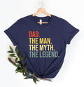 Dad Man Myth Legend Shirt Shirt Legend Dad Shirt Funny Father Shirt Dad Best Dad Dad Shirt T-Shirts