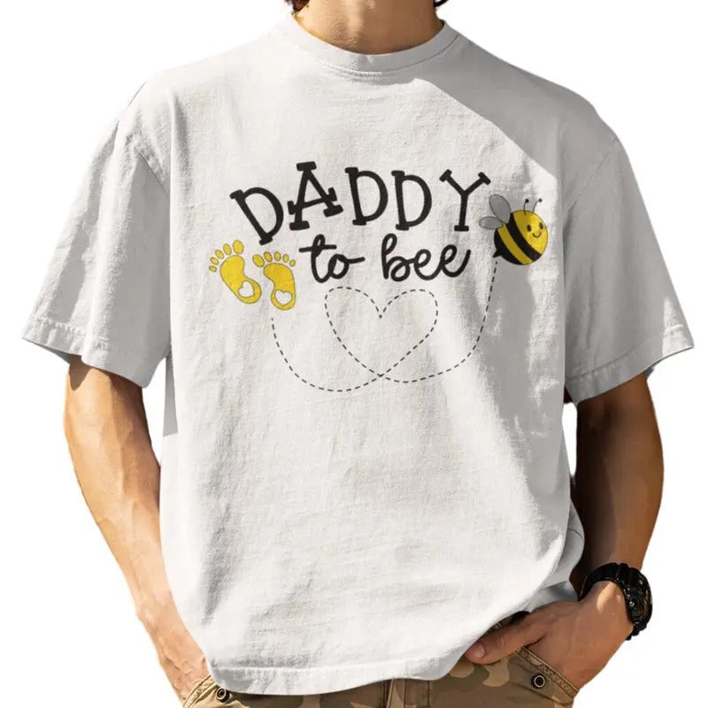 Daddy Bee Shirt Cute Pregnancy Announcement T-Shirts