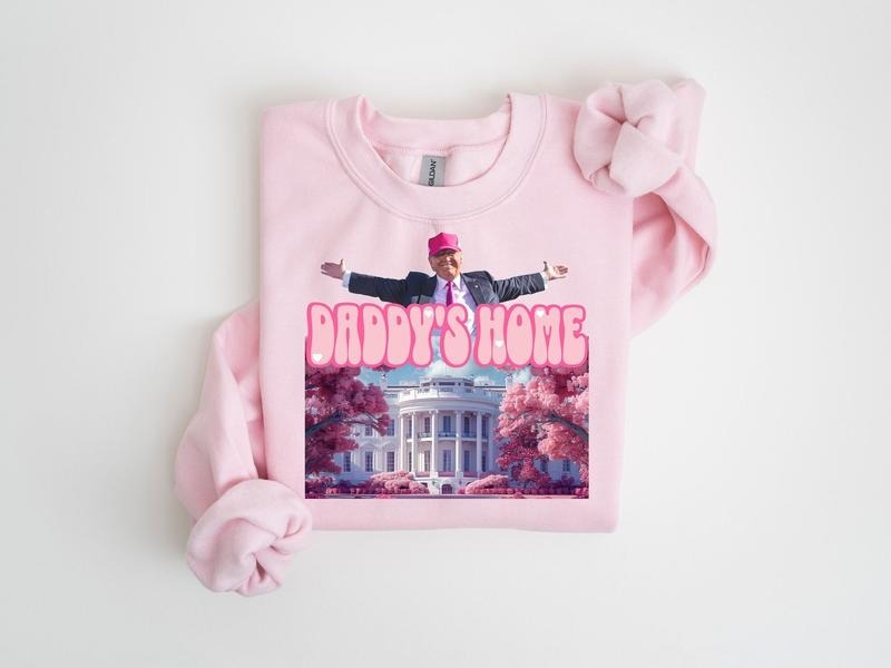 Daddys Home Shirt White House Trump 2024 Shirt Get Losers Trump T-Shirts