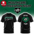 Dallas Stars Healthcare Appreciation Night Two Sided Shirt