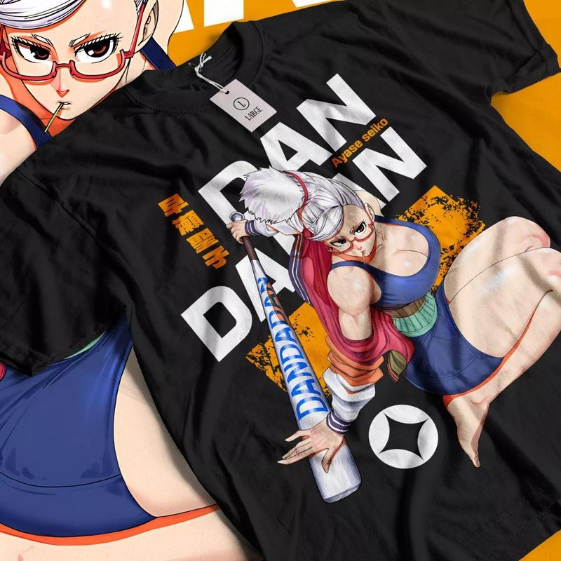 Dandadan Ayase Seiko Cosplay Momo Anime Shirt All Sizes T-Shirts
