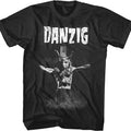Danzig Skullman Cross Samhain Misfits Band Full Size T-Shirts