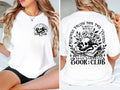 Dark Romance Book Club Funny Book Quote Goth Bookish Villain Book Lover Smut Reader T-Shirts