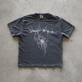 Dark Spider Cybersigilism Y2k Y2Kgrunge Grunge Gothic Vintage Streetwear Short Sleeve Opium T-Shirts