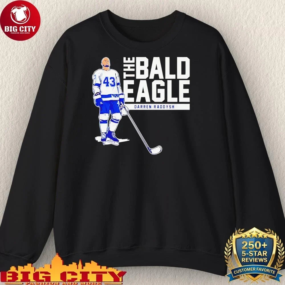 Darren Raddysh The Bald Eagle Tampa Bay Lightning hockey shirt