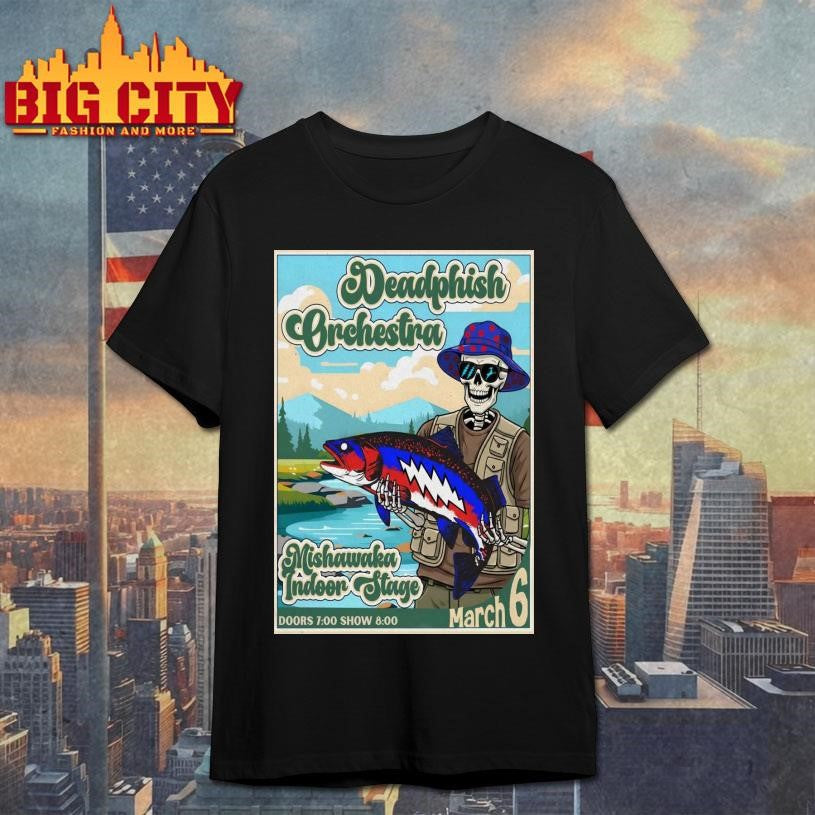 Deadphish Orchestra Tour Bellvue CO Mar 6 2026 Poster Shirt