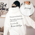 Dear Person Behind Me Your Are Enough Positivity Kindness Mental Health DRG T-Shirts