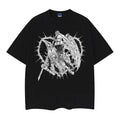Death Note "Misa Amane" Heavyweight Vintage 100% Cotton Anime Menswear Top Casual Streetwear Baggy Tropical T-Shirts