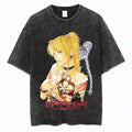 Death Note Anime Japanese Retro Death Note Shirt Cotton Menswear T-Shirts