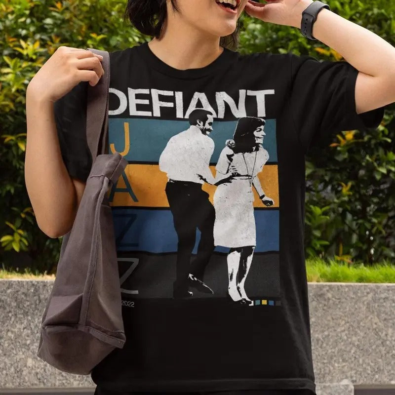 Defiant Jazzz Shirt Severance 90'S Tv Show Him Her Macrodata Refinement Shirt Short Sleeve T-Shirts