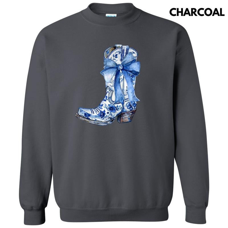 Delicate Floral Boot 'NLB' T-Shirts
