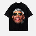 Dennis Rodman NWO Hollywood WCW Rodzilla Wrestling 90'S Vintage Top Womenswear Underwear T-Shirts