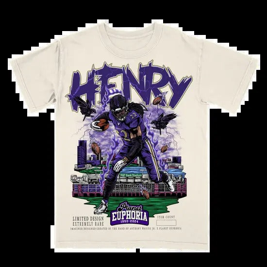 Derrick Henry Vintage Soft Comfortable Shirt Menswear T-Shirts