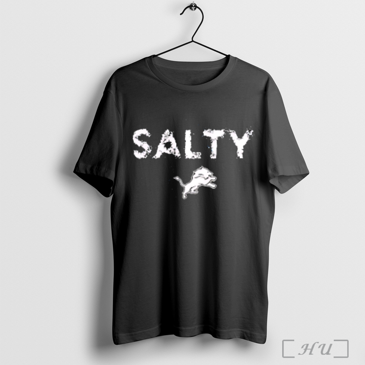 Detroit Lions Salty Sports Black 2025 T Shirt Jpg