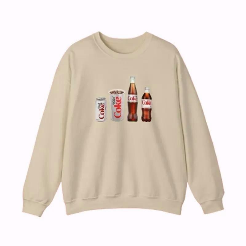 Diet Coke Fabric Menswear T-Shirts